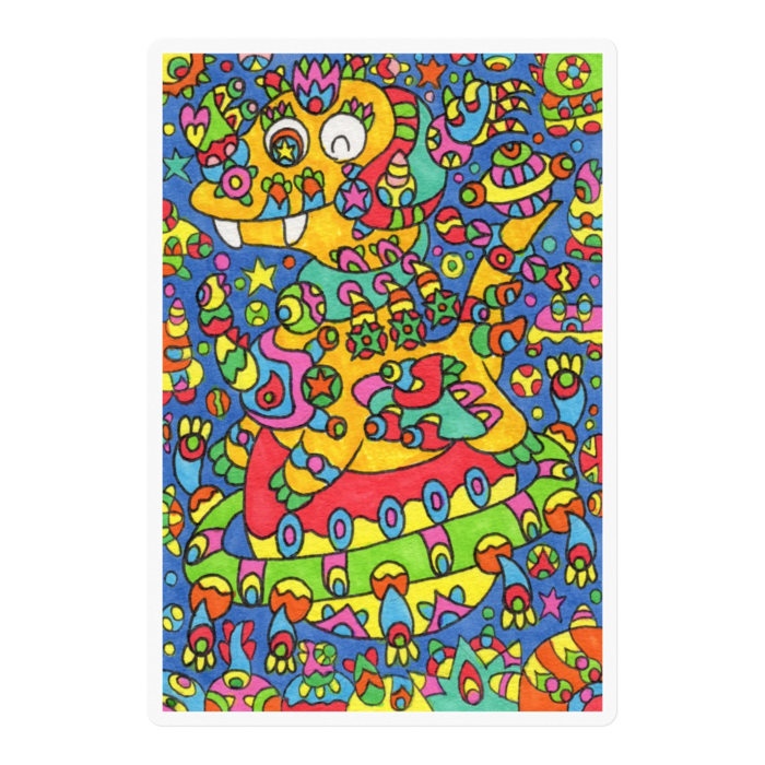 ステッカー - 100 x 100 (mm)(1)