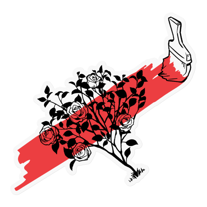 ステッカー - 100 x 100 (mm)