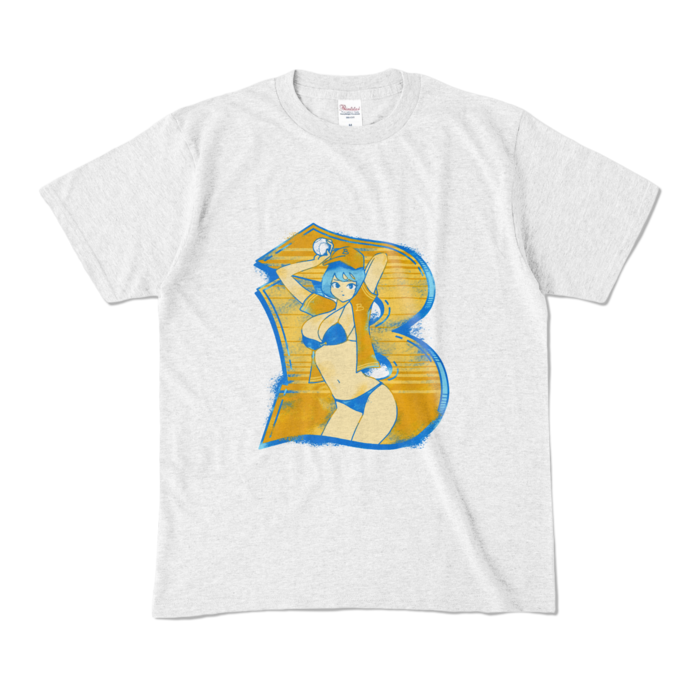 カラーTシャツ - M - アッシュ (淡色)