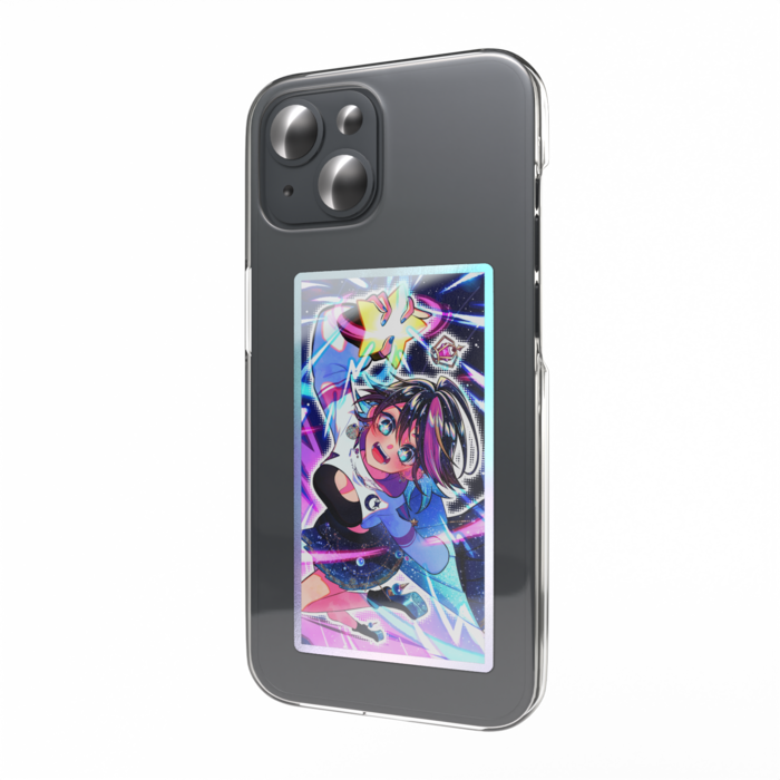 オーロラスマホステッカー - 縦