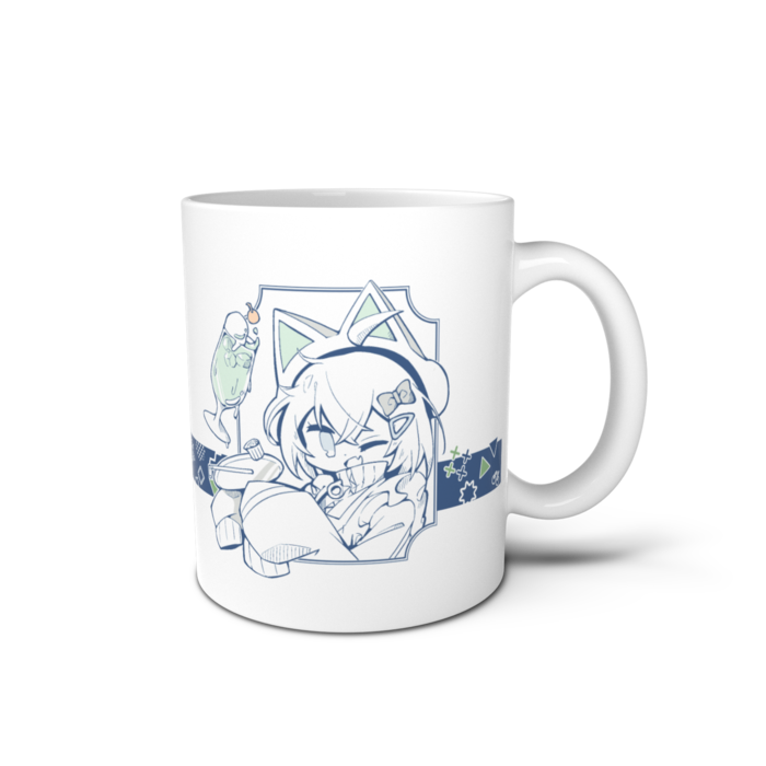 マグカップ - 直径 8 cm / 高さ 9.5 cm