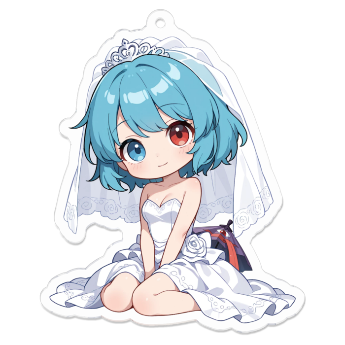 アクリルキーホルダー - 70 x 70 (mm)(キャラのみ)