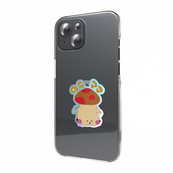 オーロラスマホステッカー - 縦