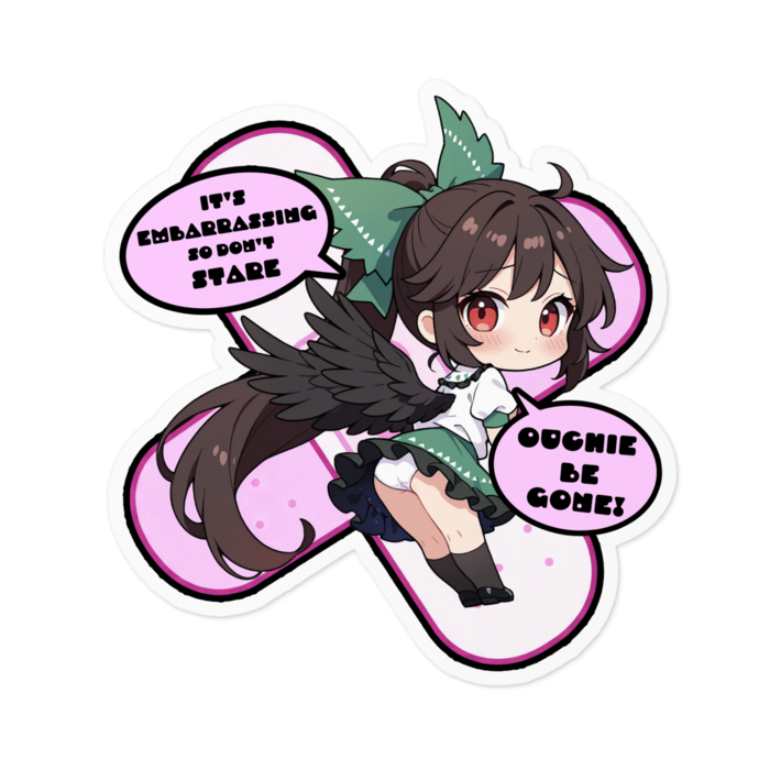 ステッカー - 100 x 100 (mm)