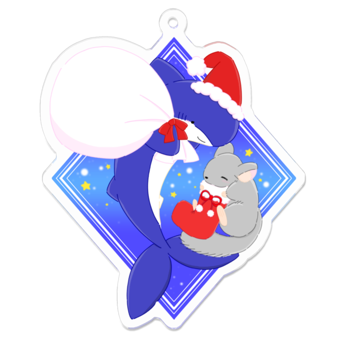 アクリルキーホルダー - 70 x 70 (mm)