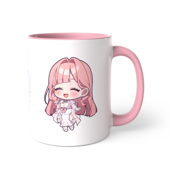 ツートンカラーマグカップ - 直径 8.2cm / 高さ 9.5cm