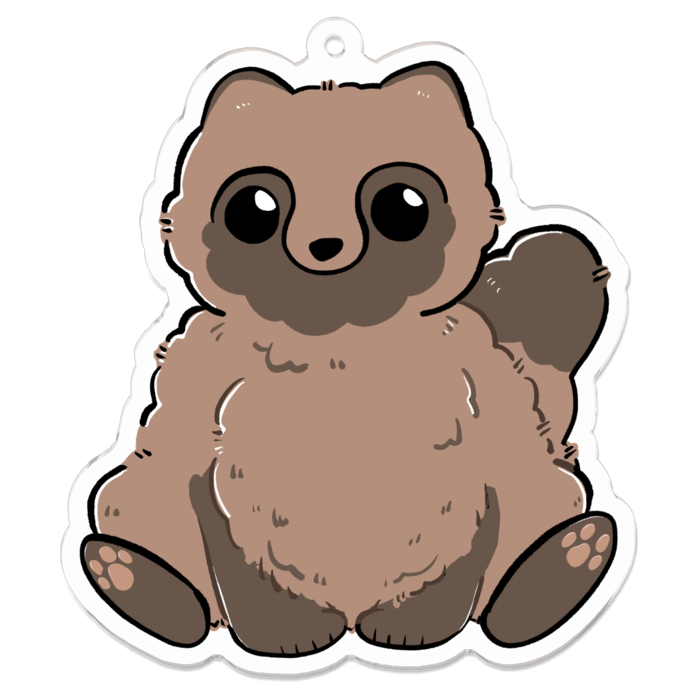 アクリルキーホルダー - 70 x 70 (mm)