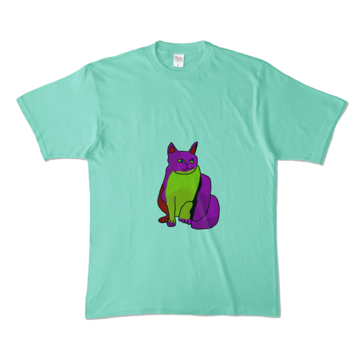 カラーTシャツ - XL - アイスグリーン （淡色）