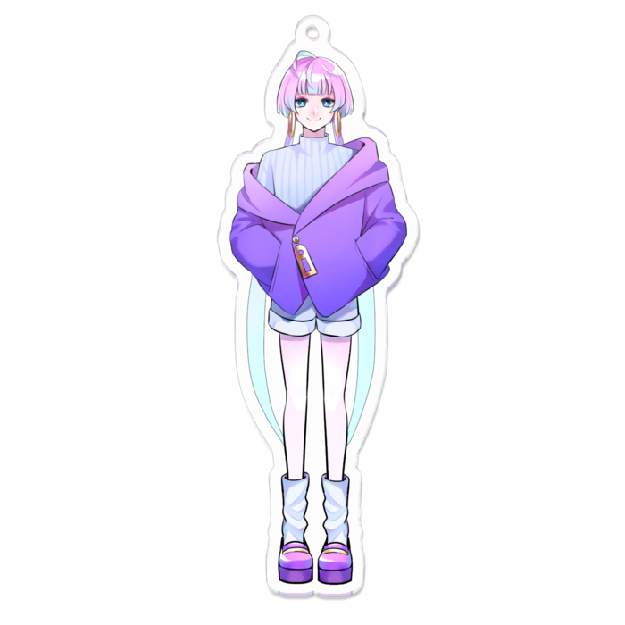 アクリルキーホルダー - 100 x 100 (mm)