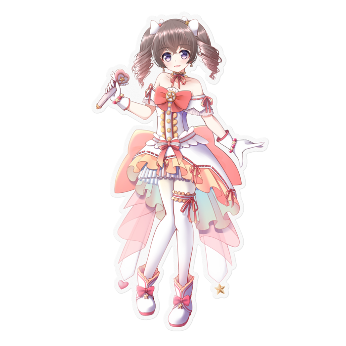 ステッカー - 160 x 160 (mm)