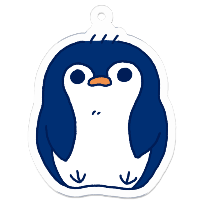 アクリルキーホルダー（コーティング） - 50 x 50 (mm)