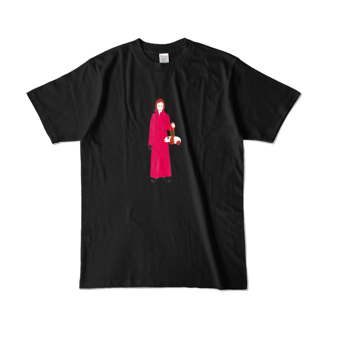 カラーTシャツ - L - ブラック (濃色)