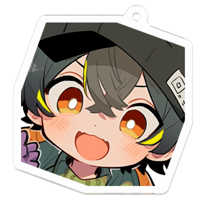 アクリルキーホルダー（アイコン） - 50 x 50 (mm)(1)