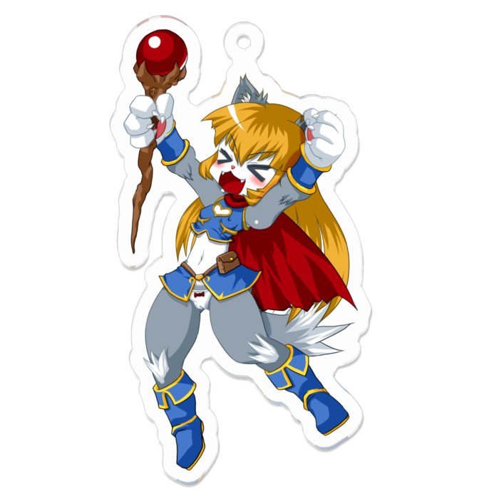 アクリルキーホルダー - 70 x 70 (mm)