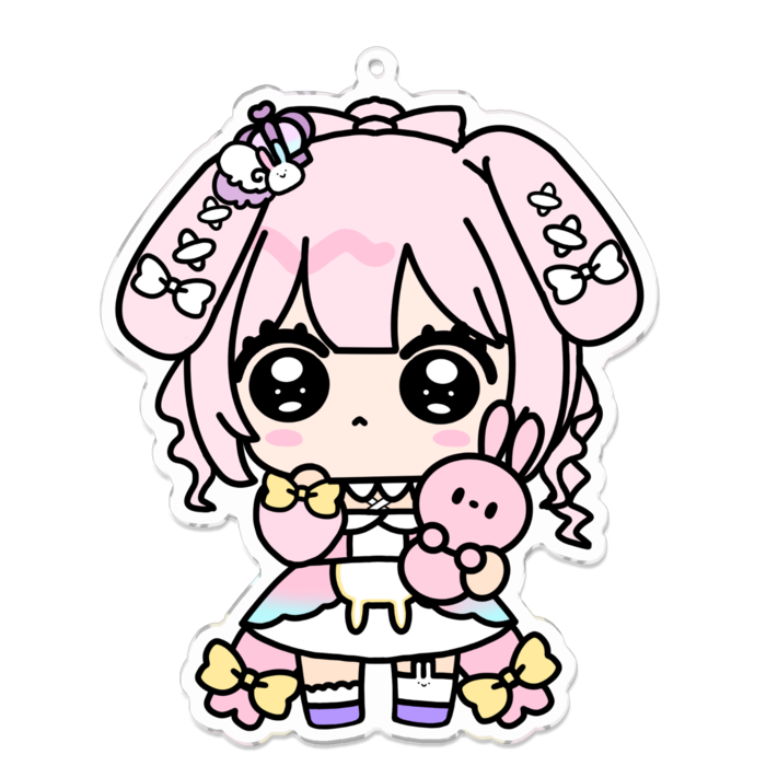 アクリルキーホルダー - 100 x 100 (mm)