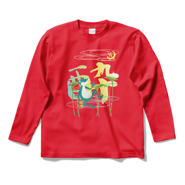 ロングスリーブTシャツ - S - レッド