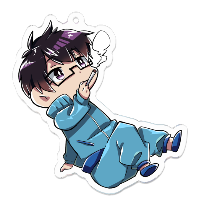 アクリルキーホルダー - 70 x 70 (mm)