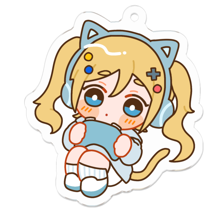 アクリルキーホルダー - 50 x 50 (mm)