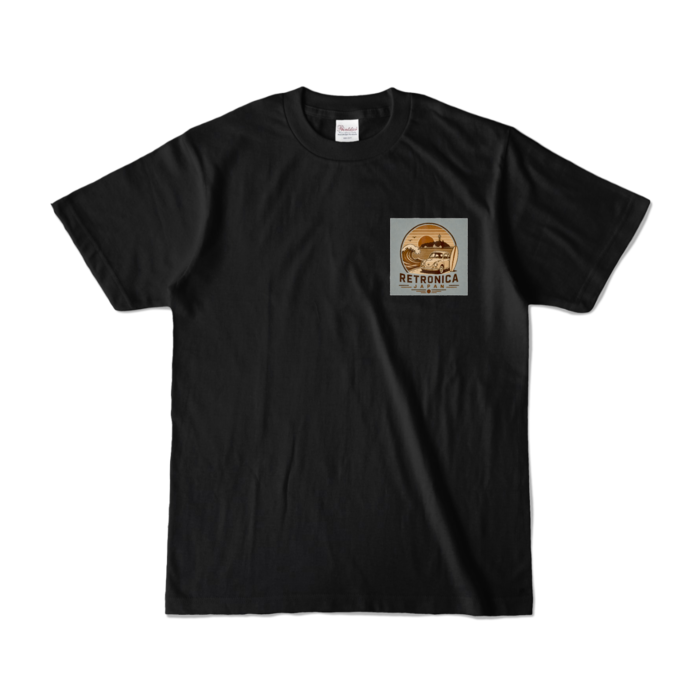 カラーTシャツ - S - ブラック (濃色)