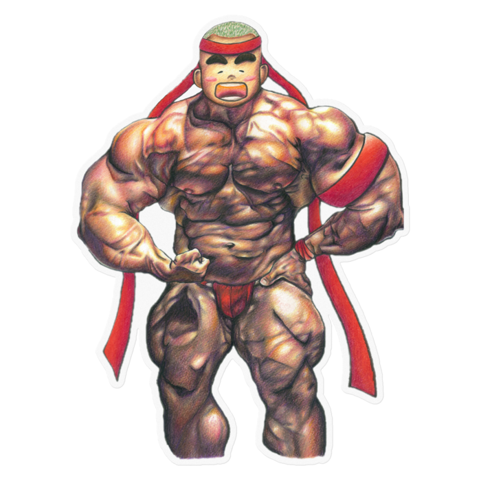 ステッカー - 160 x 160 (mm)クリア