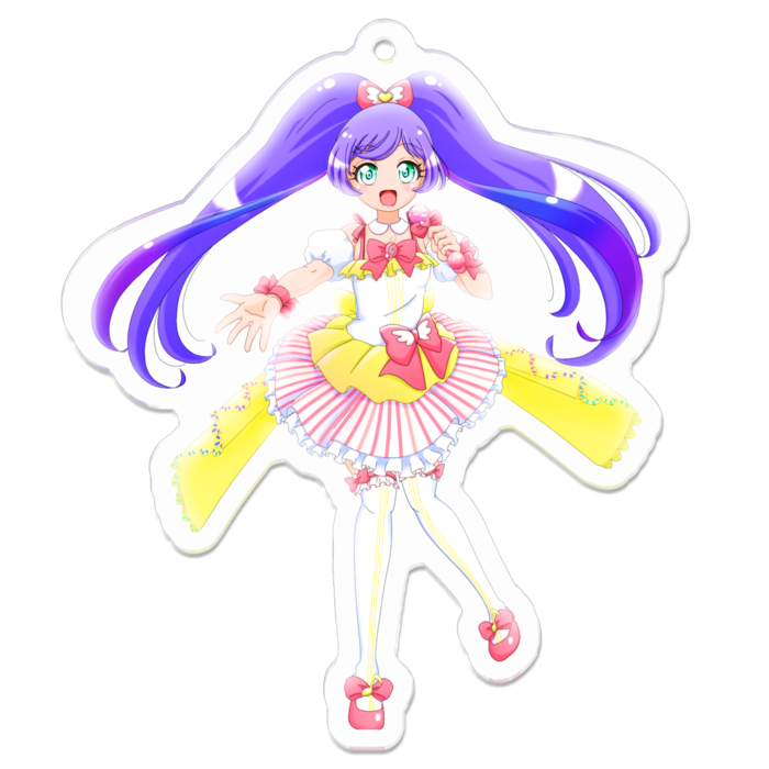 プリパラ真中らぁらアクリルキーホルダー Mariamix Booth