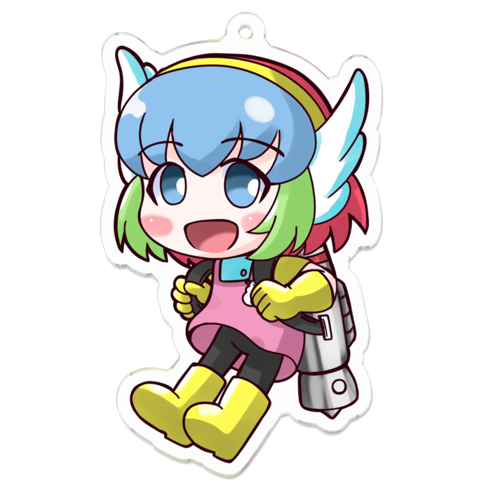 アクリルキーホルダー - 70 x 70 (mm)