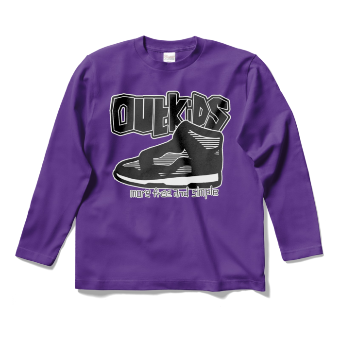 ロングスリーブTシャツ - S - パープル