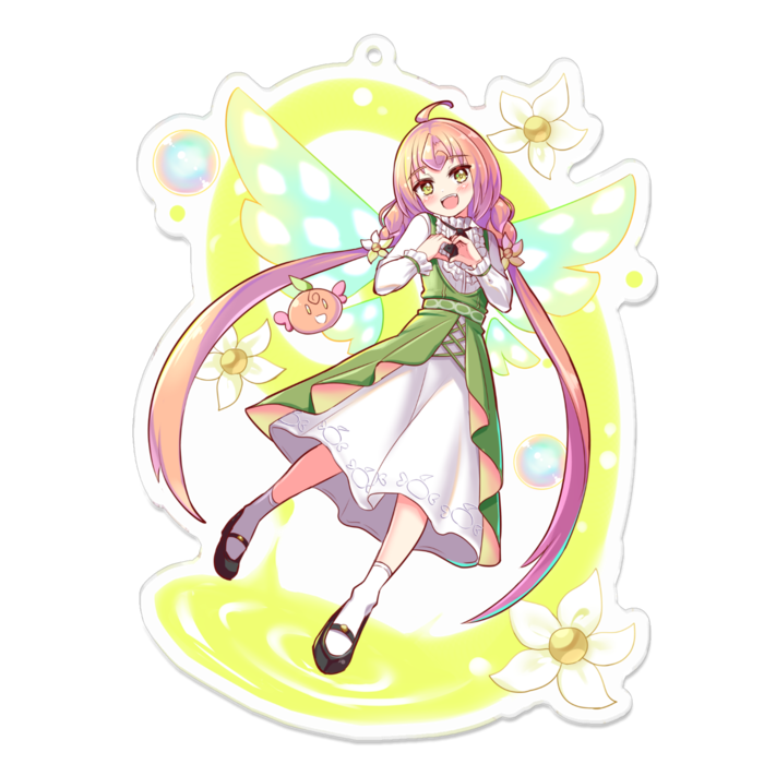 アクリルキーホルダー - 100 x 100 (mm)