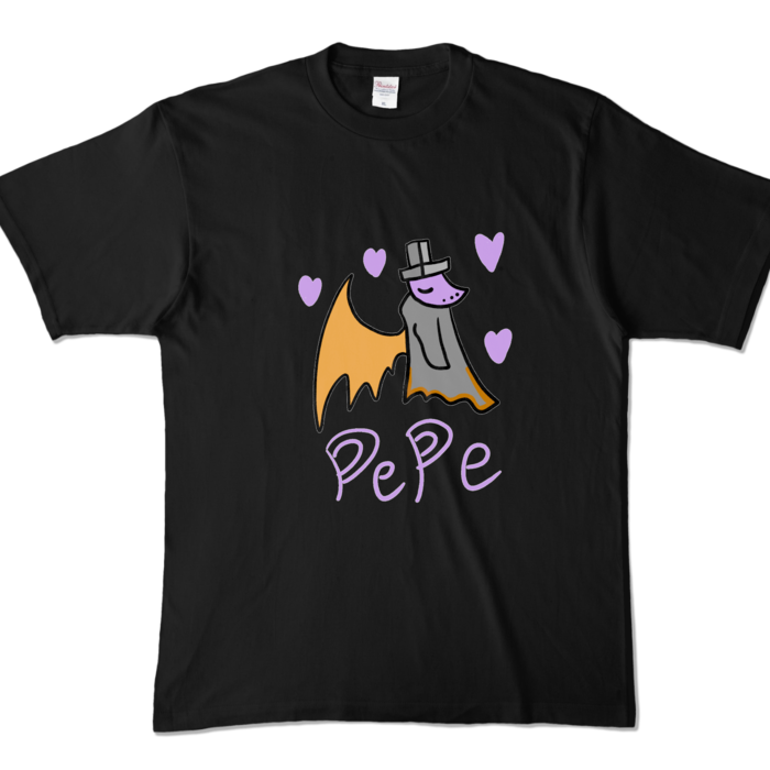 カラーTシャツ - XL - ブラック (濃色)