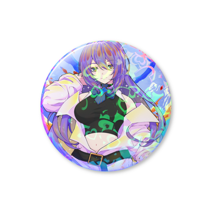 ホログラム缶バッジ - 32mm