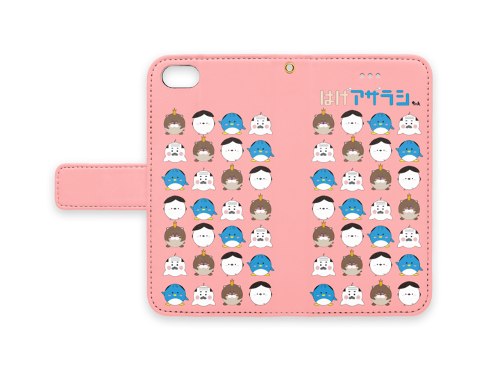 手帳型iPhoneケース - iPhone 8 / 7 / SE2 - ストラップ穴 あり