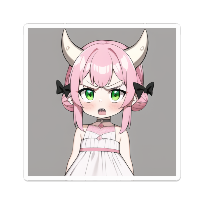 アクリルバッジ - 70 x 70 (mm)