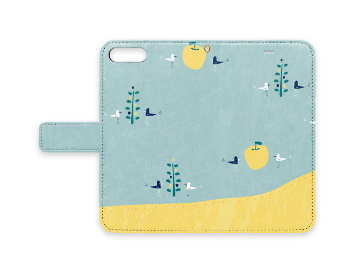 手帳型iPhoneケース - iPhone 8 Plus / 7 Plus - ストラップ穴 あり