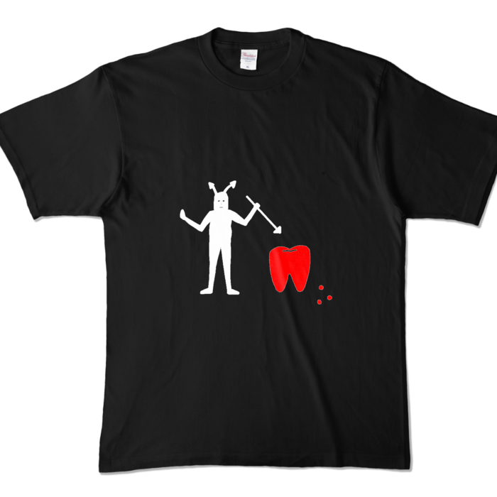 カラーTシャツ - XL - ブラック (濃色)