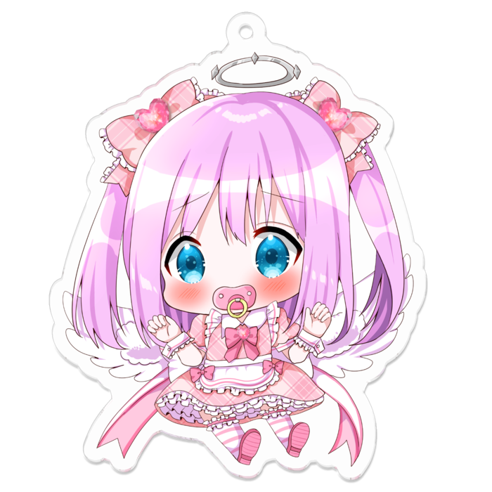 アクリルキーホルダー - 70 x 70 (mm)