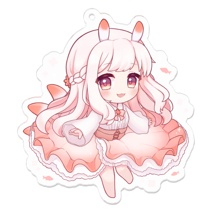 アクリルキーホルダー - 70 x 70 (mm)