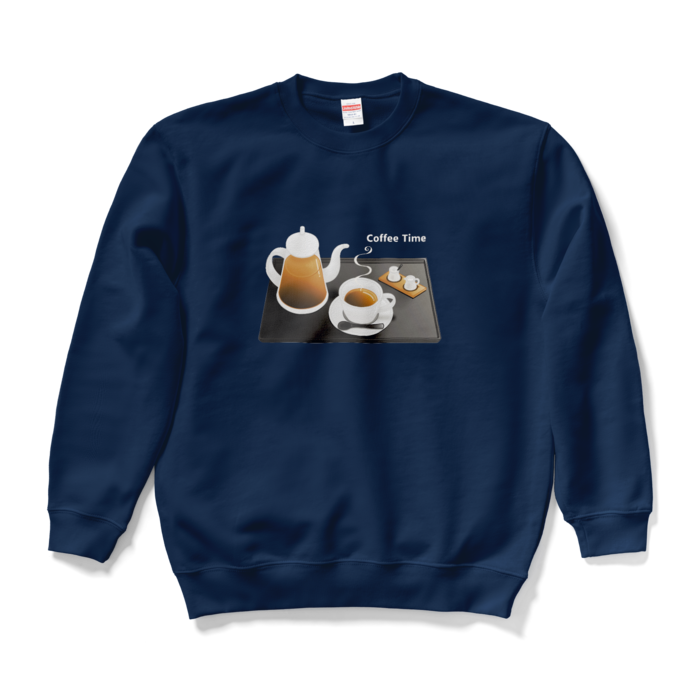 スウェット　紺色　L