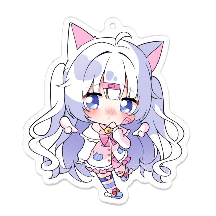 アクリルキーホルダー - 70 x 70 (mm)