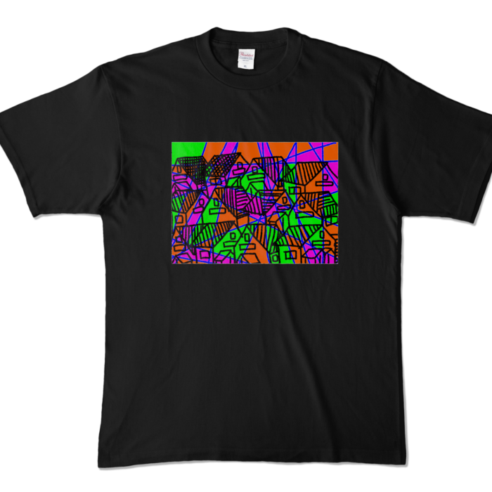 カラーTシャツ - XL - ブラック (濃色)