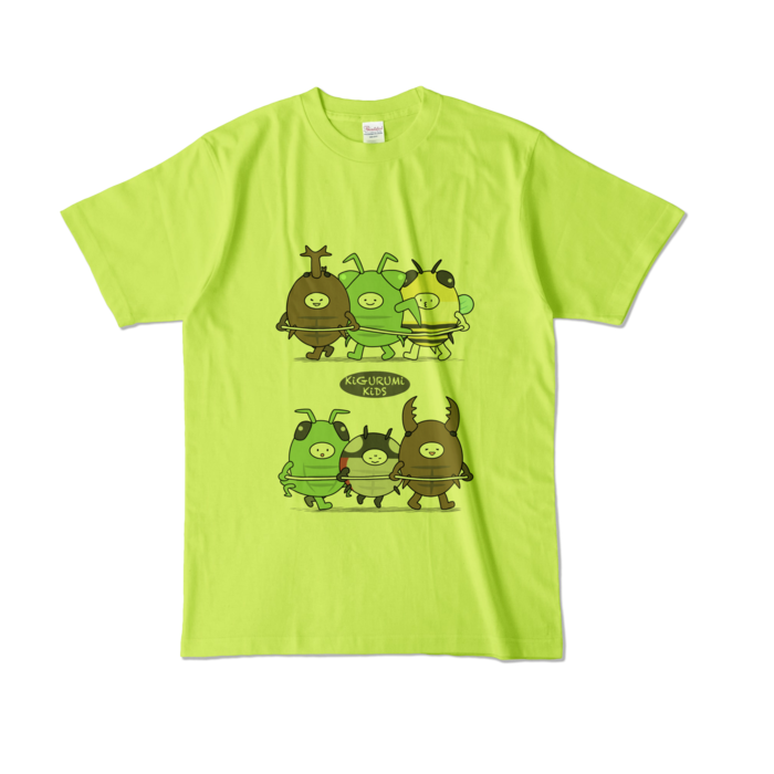 カラーTシャツ - L - ライトグリーン (淡色)