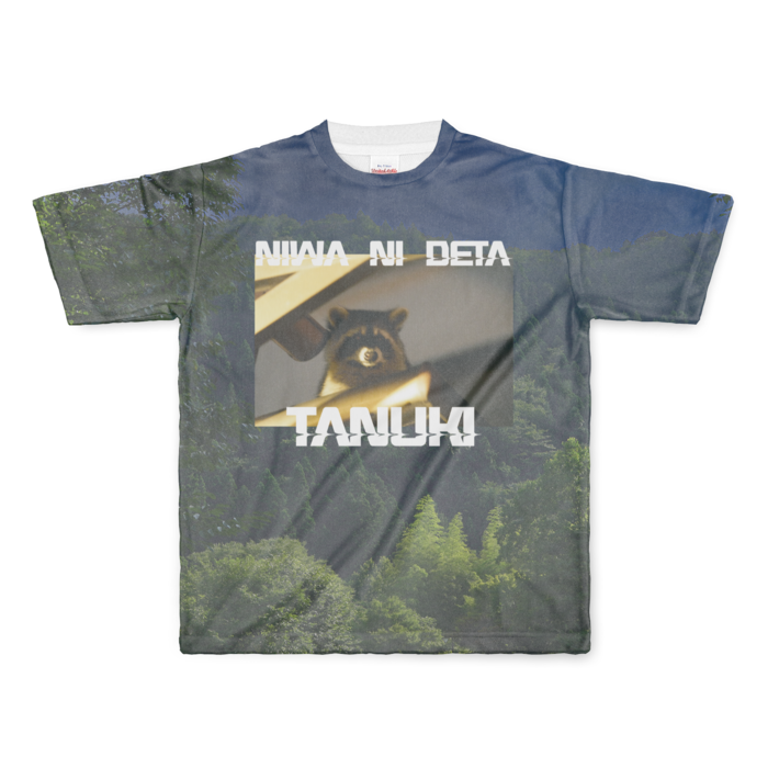 フルグラフィックTシャツ - L - 両面印刷