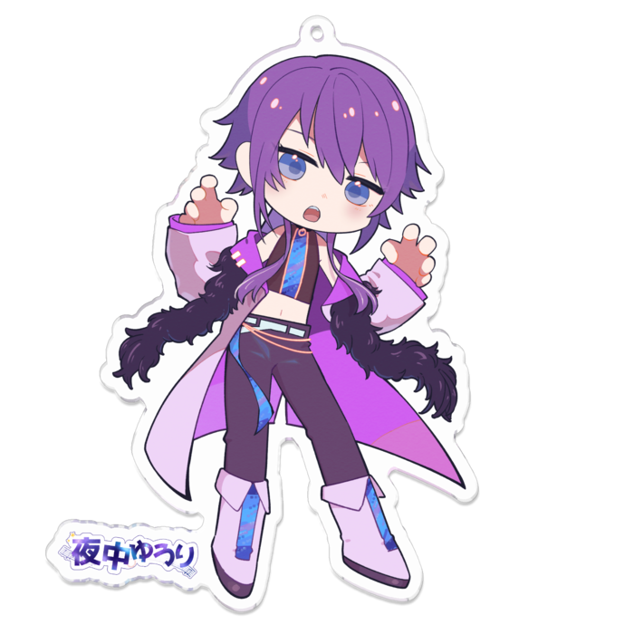 アクリルキーホルダー - 100 x 100 (mm)