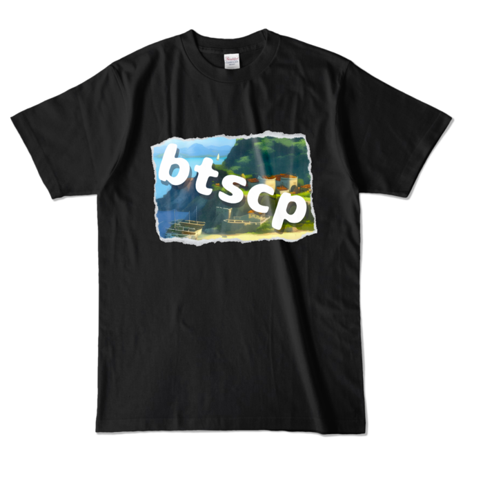 カラーTシャツ - L - ブラック (濃色)|Colored T-Shirt - L - Black (Dark)