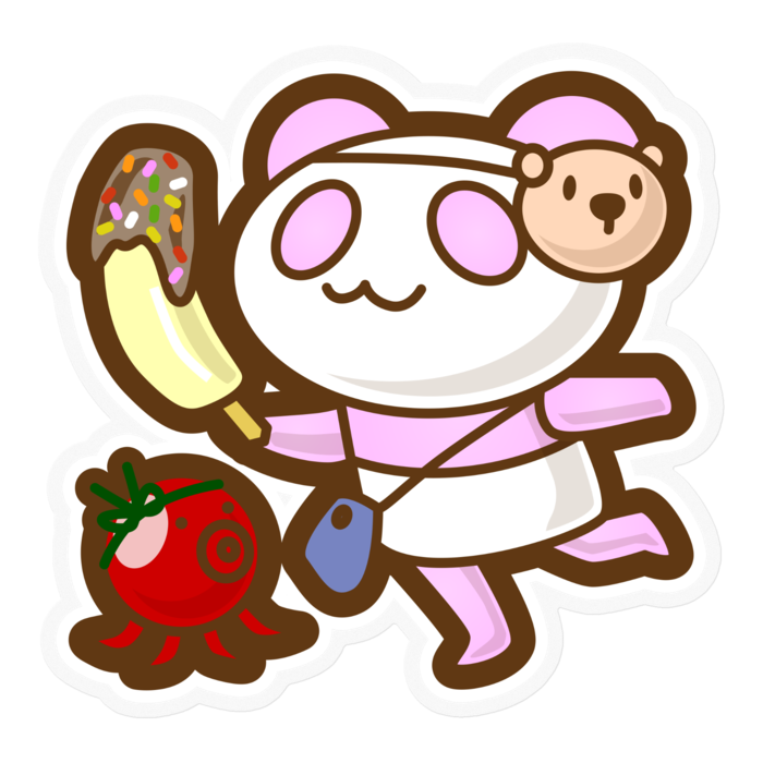 ステッカー - 100 x 100 (mm)