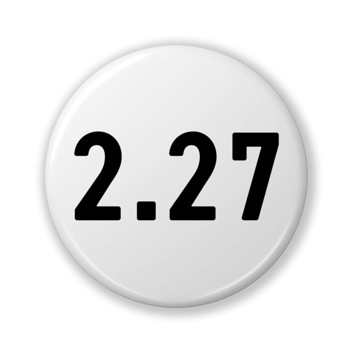 【2.27】缶バッジ- 32mm
