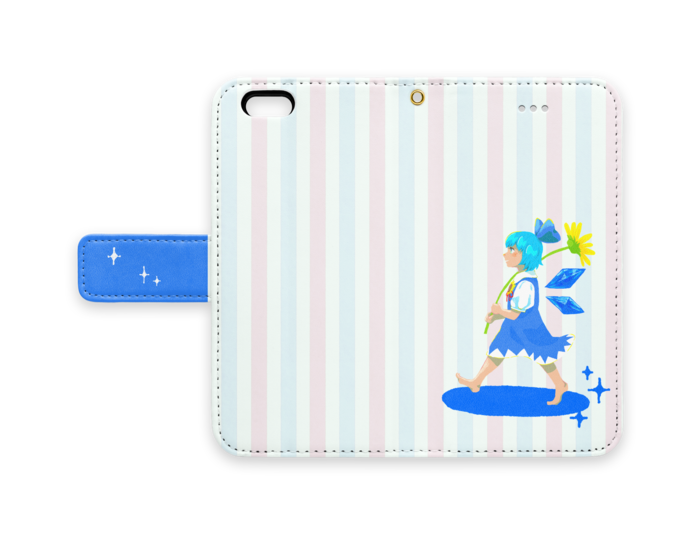 手帳型iPhoneケース - iPhone 6 / 6s - ストラップ穴 あり