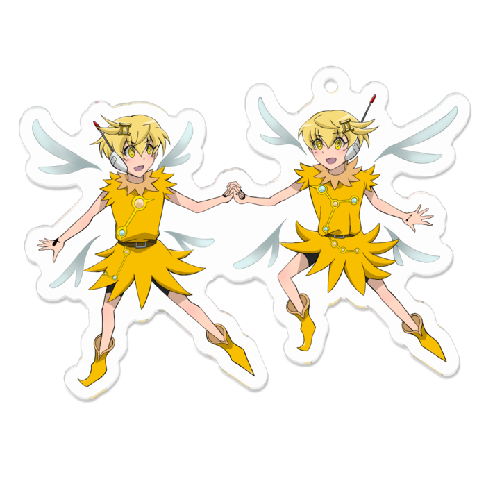 アクリルキーホルダー - 70 x 70 (mm)