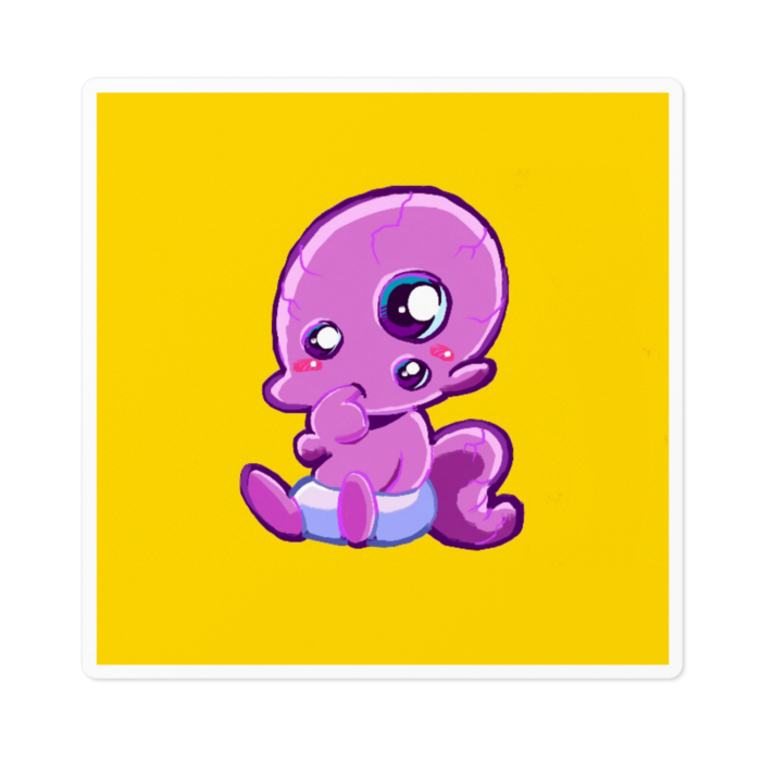 ステッカー - 100 x 100 (mm)