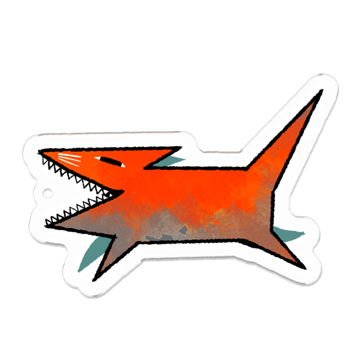 アクリルキーホルダー - 70 x 70 (mm)