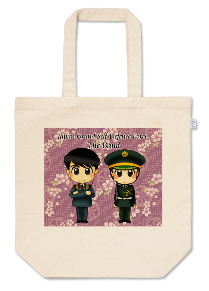 トートバッグ - M - プリント面積中 - ナチュラル